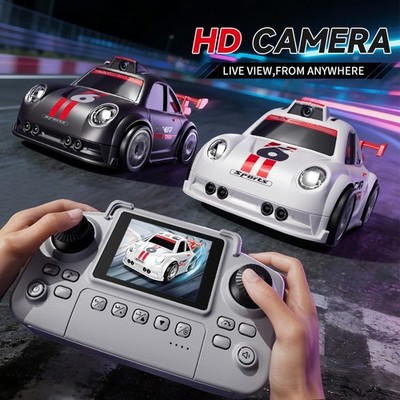 C6 RC Drift Car Camera Screen Remote Control LED Lights Sound Kids Toy Gift