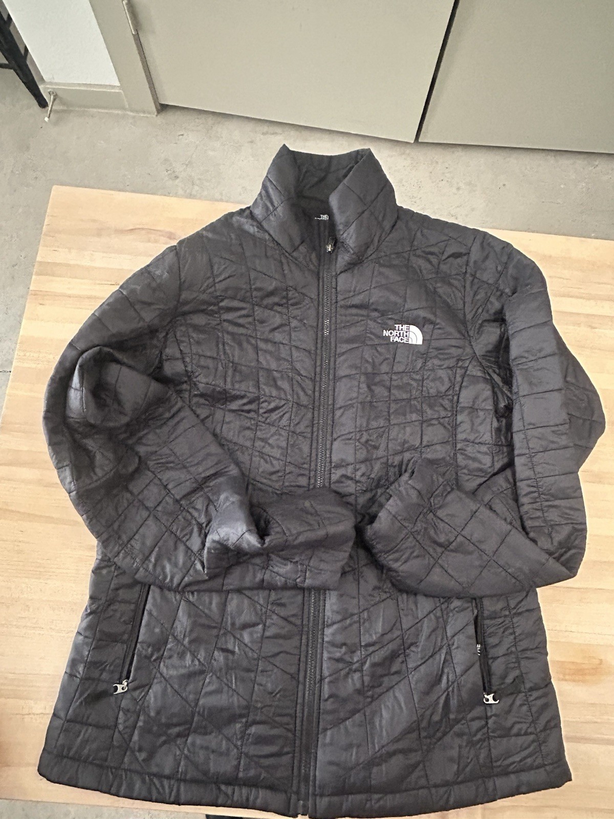 The North Face Women’s ThermoBall Insulated Jacket Black Size M Full Zip