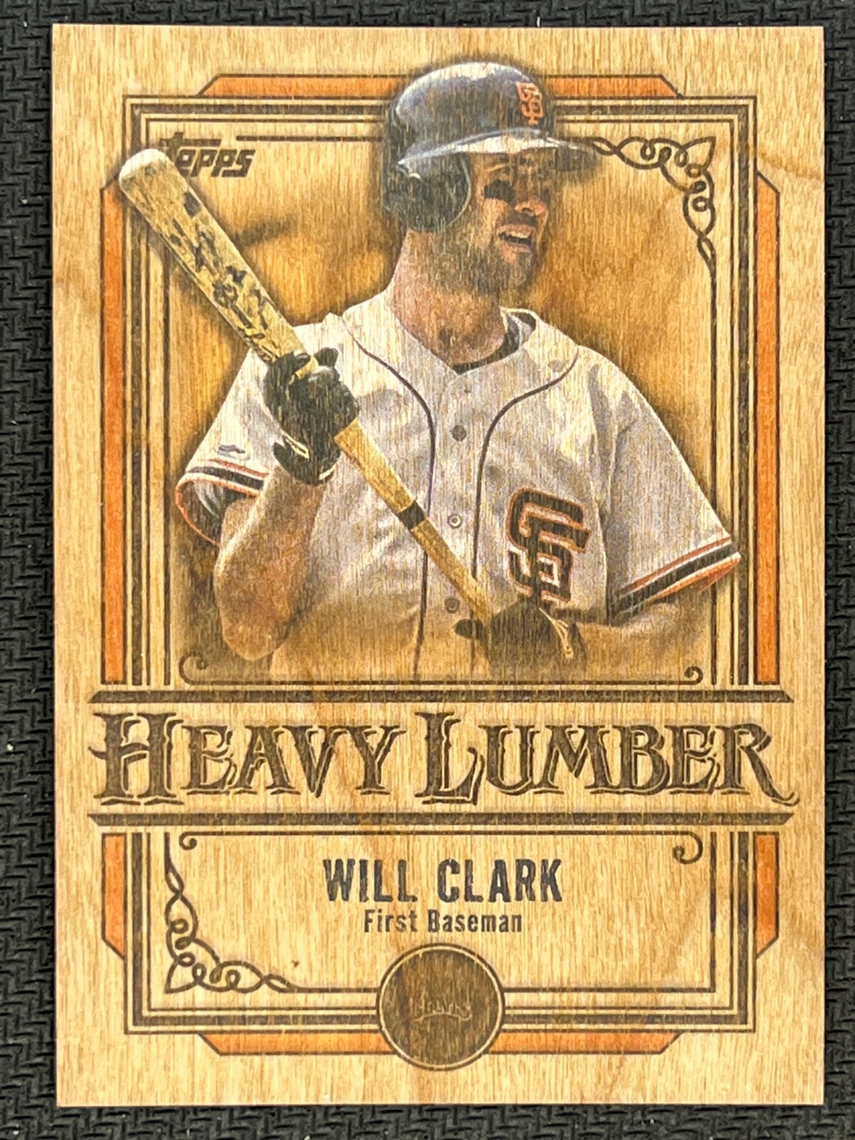 2025 Topps Update Series Heavy Lumber SSP #HL-54 Will Clark Giants