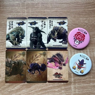 Monster Hunter Tavern Trading Card Can Badge Set