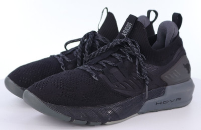 Under Armour Project Rock 3 HOVR Men's Trainer Shoes Size 11 Black Gray