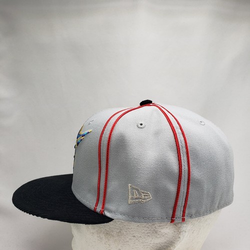 New Era Myfitteds Florida Marlins 1997 WS Xenogears Sci-Fi Playstation Hat 7 1/4 - Picture 5 of 8