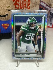 2025 Panini Donruss Optic Quincy Williams Rocket Ship Emoji Parallel SSP NY Jets