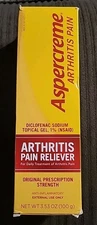 Aspercremme Arthritis Pain Reliever 3.53oz ~EXP: 10/26