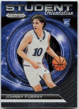 2024 Panini Prizm Draft Picks #24 Johnny Furphy Student Orientation Prizms