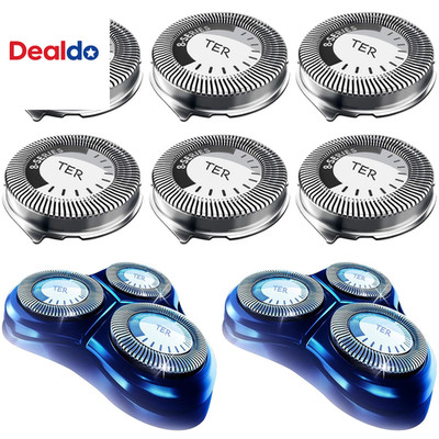 HQ8 Replacement Heads for Philips Norelco Shavers, OEM HQ8 Heads Upgraded, 6-Pac