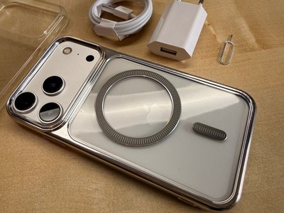 iPhone XR 128 GB UMBAU auf  17 Pro Optik Silber Wie NEU 100% Face ID