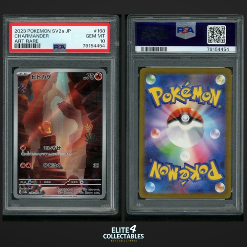 Charmander 168/165  - PSA 10 (sv2a - Pokemon Card 151)