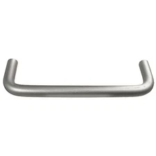 Pull Handle, Aluminum, 4 In. H, Matte, Threaded Holes, Ph-0102