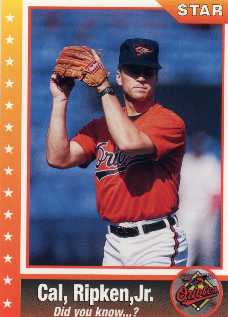1995 Star Cal Ripken, Jr. 80 (Unlicensed) #10 Cal Ripken Jr. Baltimore Orioles