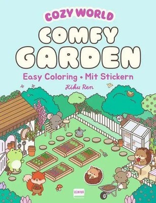 Cozy World - Comfy Garden (mit Stick*rn) | Ullmann Medien | Deutsch | Buch