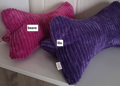 Leseknochen Samtcord Wanja ca. 38 x 20 cm