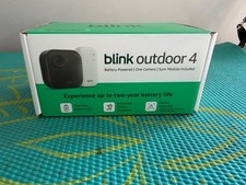Blink Outdoor 4 Smart Security Camera Wire Free - With Sync Module - 4th Gen