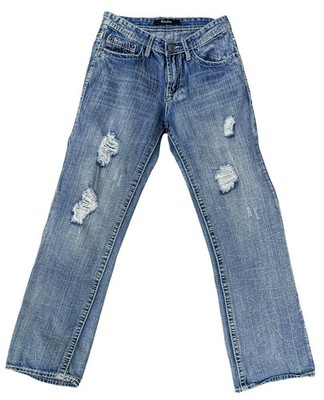 Buckle Black Jeans Mens 28/32 Medium Wash Bootcut Blue Denim