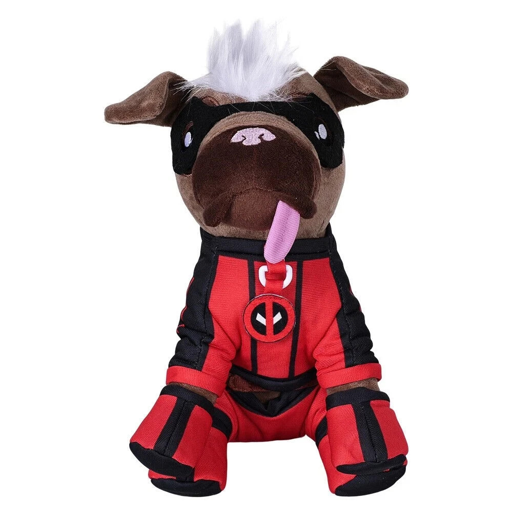 Dead Pool & Wolverine Dogpool Peggy Dog Plush Stuffed Teddy 
