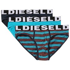 Image of DIESEL UMBER ANDER Mens Bikini Briefs Swim Boxer Trunks Cotton 3x Pack Underwear