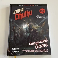 Achtung! Cthulhu Gamemaster's Guide Modiphius - Free Shipping