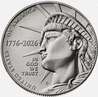 1776-2026 D Liberty Semiquincentennial Half Dollar Coin,  UNCIRCULATED