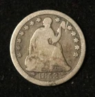 USA 1853 Seated Liberty Half Dime - With Arrows - Silver