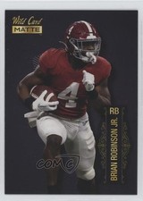 2022 Wild Card MATTE Black Brian Robinson Jr #MB-8 Rookie RC 0sm3. rookie card picture