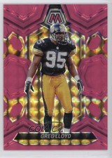2024 Panini Mosaic Fluorescent Pink Mosaic Prizm 5/10 Greg Lloyd #233 lz7