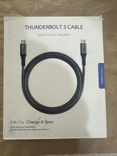 Thunderbolt 3 Cable. High Speed 40GBPS. NEVER USED