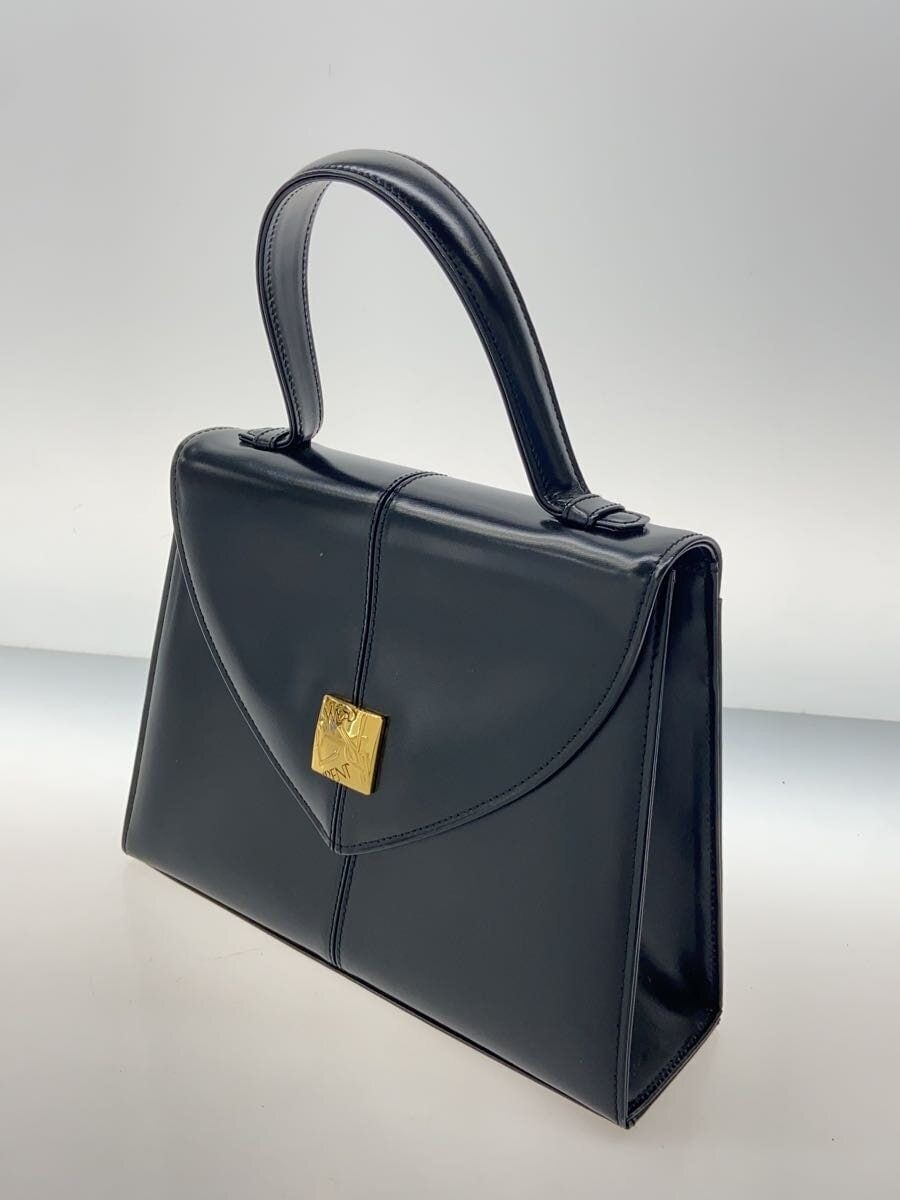 Borsa a mano YVES SAINT LAURENT vecc logoamenta ferr tipoy Kelly pell neraa