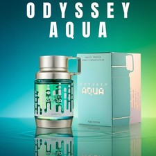100  Original Armaf Odyssey Aqua Cologne for Men 3.4oz Eau De Parfum Spray EDP