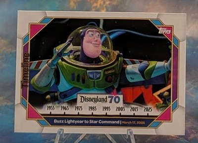 2025 Topps Disney 70th Anniversary #99 Buzz Lightyear to Star Command 