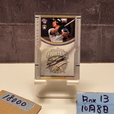 2012 Bbm Sho Nakata 18/30 Autographed Card Hokkaido Nippon-Ham Fighters