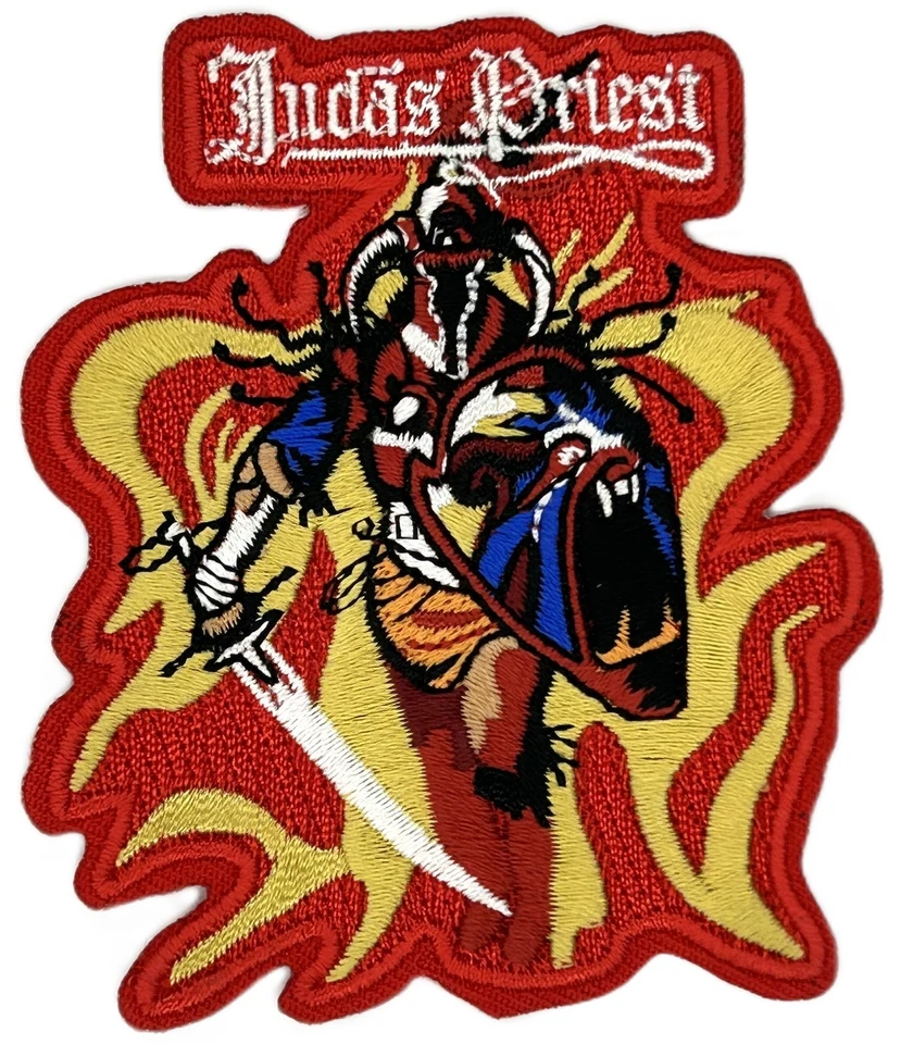 Judas Priest Rock Music Band Applique Embroidered Iron on Patch