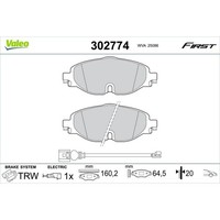 Valeo BremsbelÄGe Satz Vorne Passend FüR Audi A3 Q2 Q3 Tt Cupra Formentor Leon S
