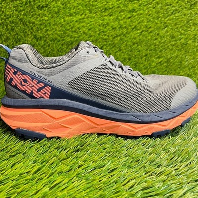 Hoka One One Challenger ATR 5 Womens Size 6.5 Gray Orange Running Shoes Sneakers