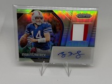 2025 Panini Prizm NFL Patch Auto Ryan Fitzpatrick /99