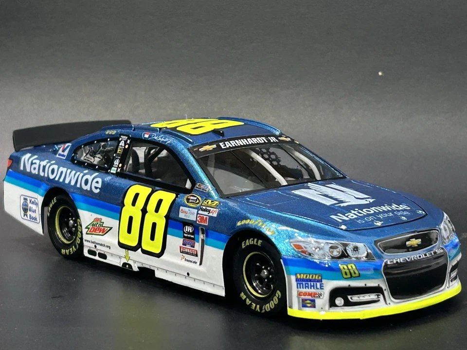 DALE EARNHARDT JR. 2015 #88 JEFF GORDON TRIBUTE LIQUID COLOR 1/24 CUSTOM - Image 2 of 4