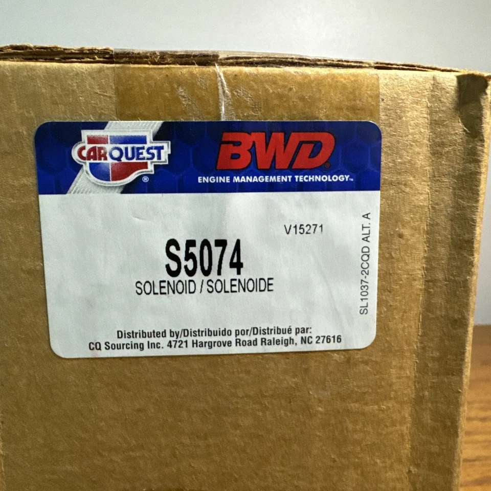 Solenoide de arranque BWD S5074 1990-1994 7,3 L diésel estándar SS-331 Foto 2 de 4