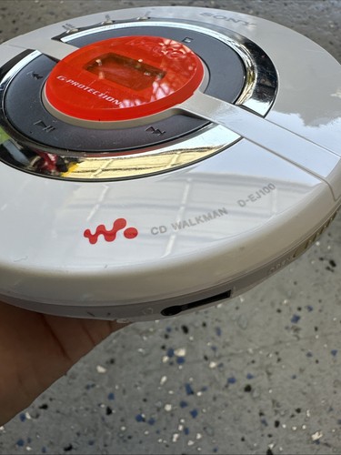 Sony D-EJ100 Walkman tragbarer CD Player G-Schutz weiß - Bild 4 von 19