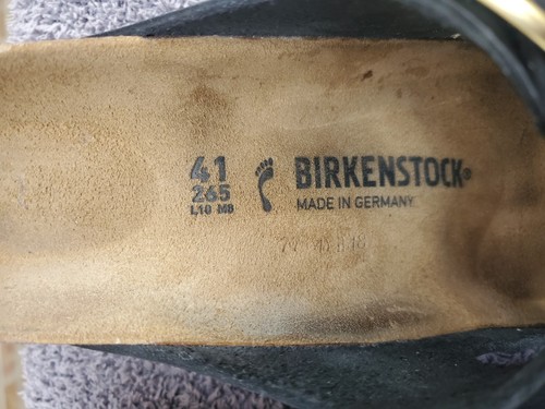 Birkenstock Arizona Big Buckle Sandals 41 US Size Women 10 Men 8 Black Color - Bild 5 von 6