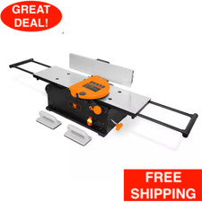 Spiral Benchtop Jointer 10 Amp 8 in. 1.6 Horsepower W/ Extendable Table