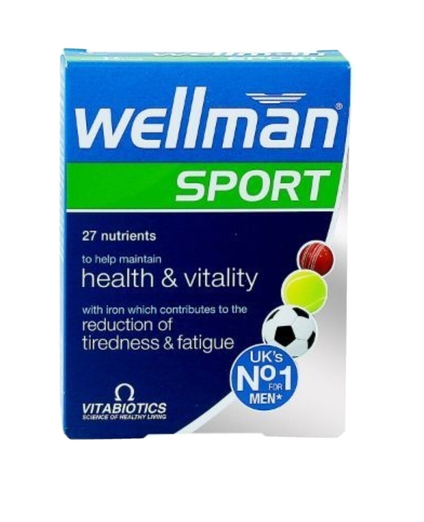 Vitabiotics Wellman Sport - 30 Tablets UK