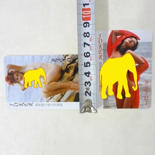 Soviet Slavic Women Nude Body Photography Art Deck 54 cards Playing card/Poker - Picture 5 of 6