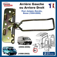 Partsline Heck-TüRscharniere FüR Jumper Ducato Boxer 1994-2006 8731G1 180°