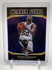 2020-21 Panini Donruss Optic #10 David Robinson Winner Stays Purple Holo Prizm 