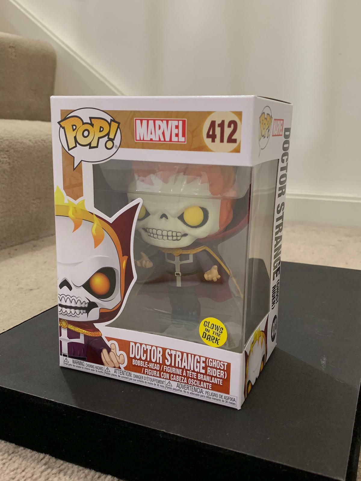 funko pop doctor strange ghost rider glow in the dark