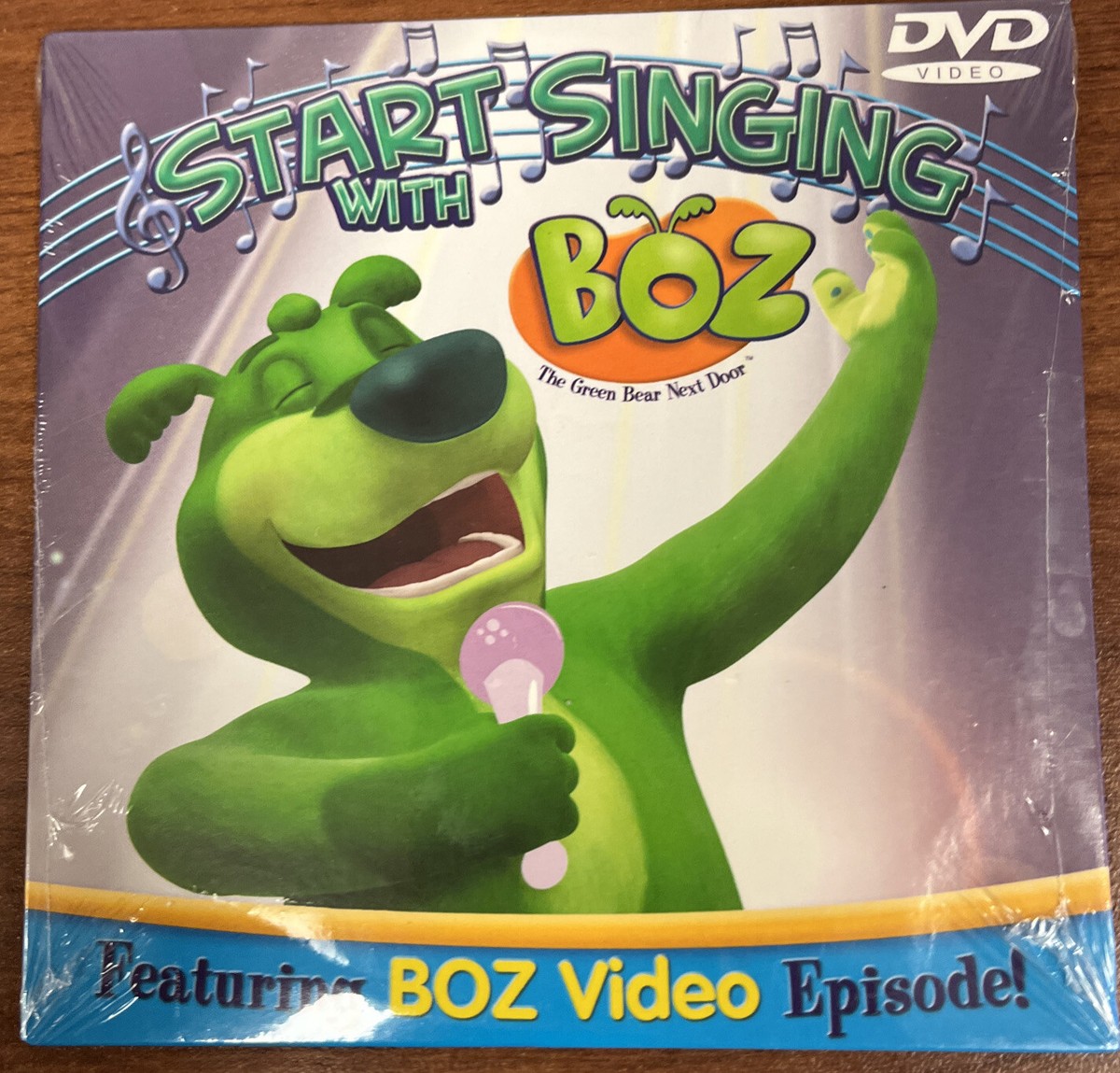 Start Singing With Boz The Green Bear Next Door DVD 2005-2011. New