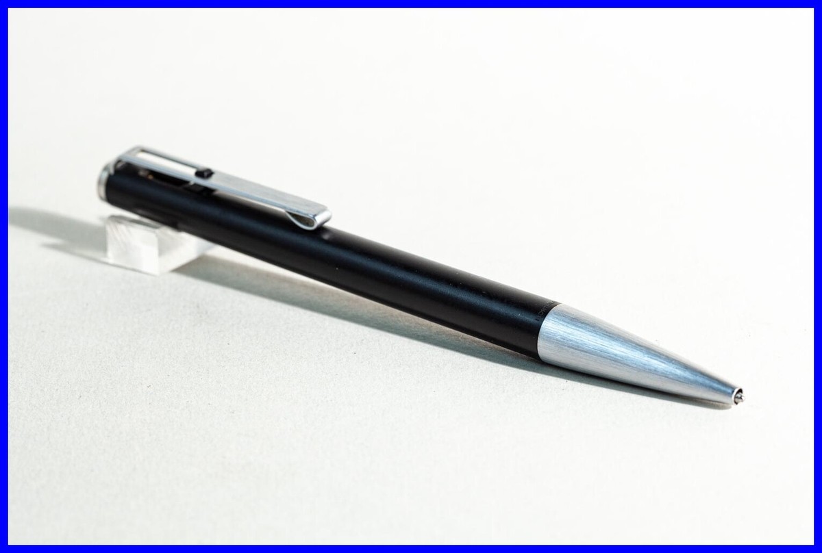 1980 Ball Pix Pen MONTBLANC 782 in BLACK matte and brushed STEEL