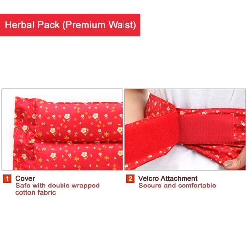 Aroma Herbal Heat/Cool Pack Premium Waist - Picture 2 of 3