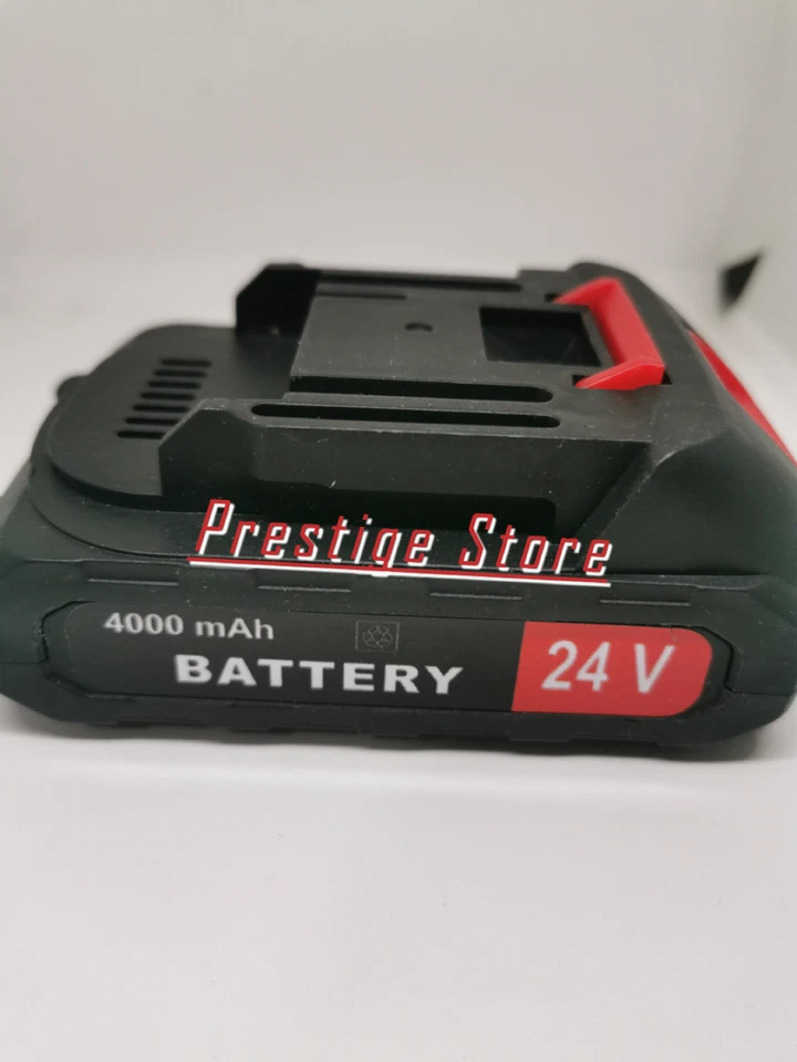 PS STORE Batteria 24 V 4.000 mAH Per Motosega Sega Trapano Decespugliatore Idropulitrice
