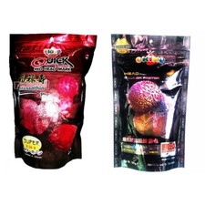 Okiko Cichlid Flowerhorn Fish Food Quick Red Platinum Floating 2 M Pellets 100g