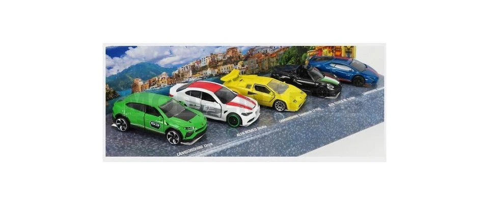 MAJORETTE 212053178 LAMBORGHINI - SET ASSORTMENT 5 PIECES ITALY DREAMS CARS - UR - Immagine 2 di 2